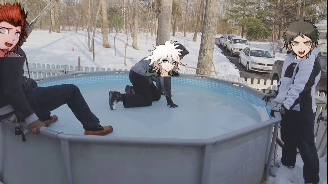 Komaeda Falling Through Ice (Warning: badly made)