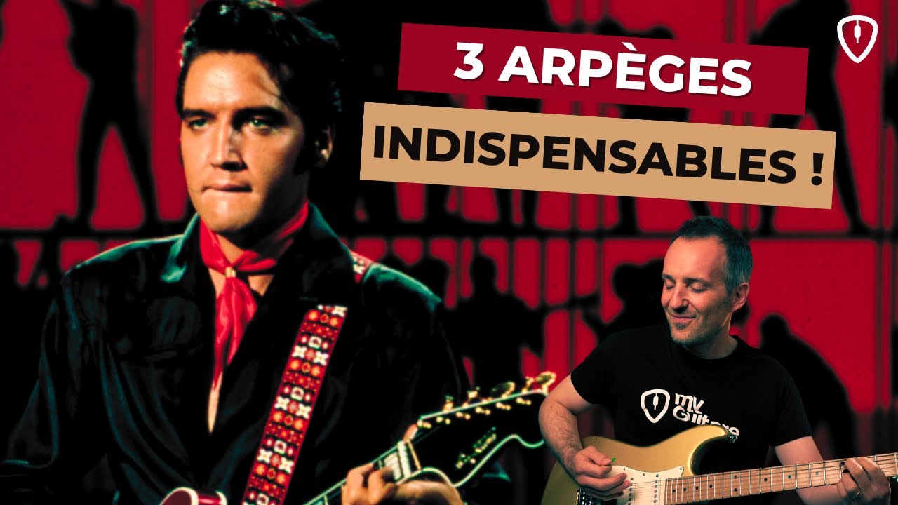 Les 3 FORMES D'ARPÈGES à connaître ABSOLUMENT à la guitare (à mettre partout !)
