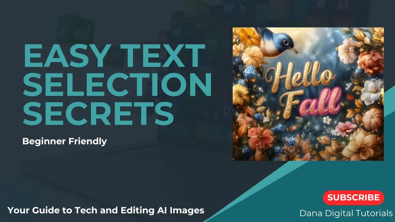Master Text Selection in Minutes with Photoshop's Hidden Gem