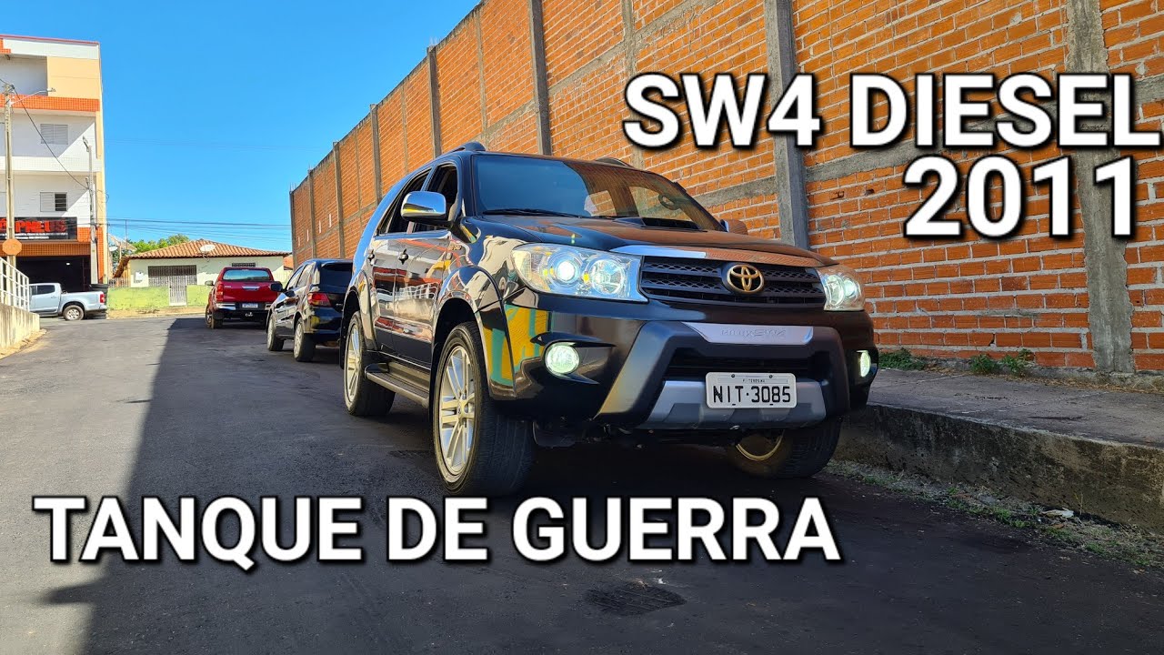 SW4 SRV DIESEL 2011! A sw4 mais confiável de todas! Avaliação completa