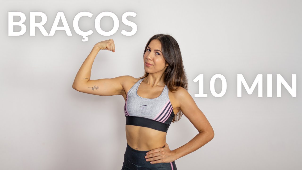 TREINO PARA TONIFICAR OS BRAÇOS | 10 MIN SEM EQUIPAMENTO