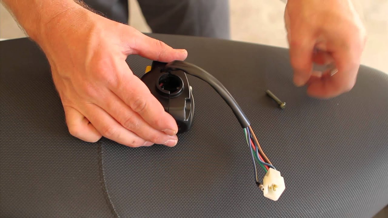 Genuine Buddy - How to replace Handlebar Switch | Mitch's Scooter Stuff