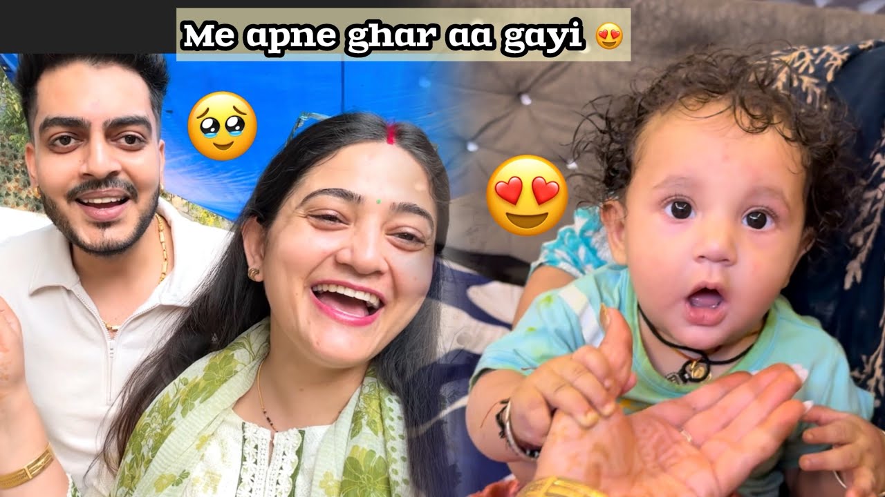Bhai dooj ke liye apne ghar aa gayi 😍❤️|| Vlog || Sibbu Giri 