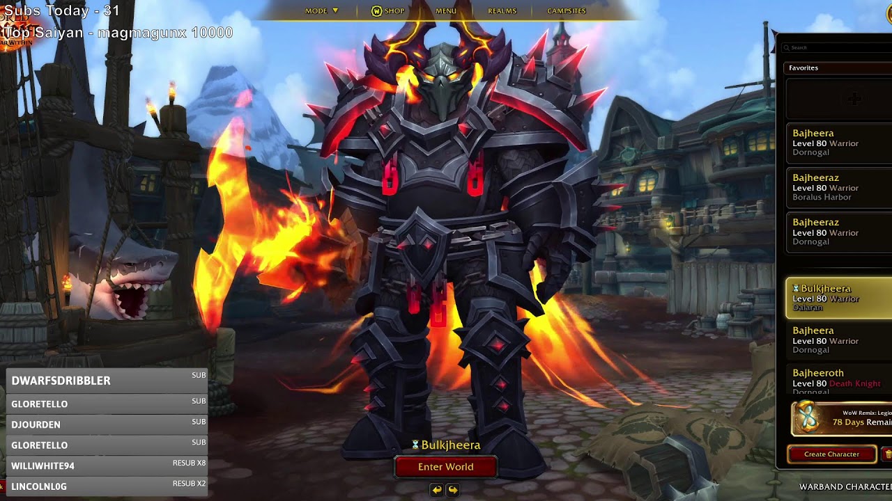 🔥WoW Legion Remix: 837% Warrior Grind & M+50 Key Giveaways🔥- World of Warcraft