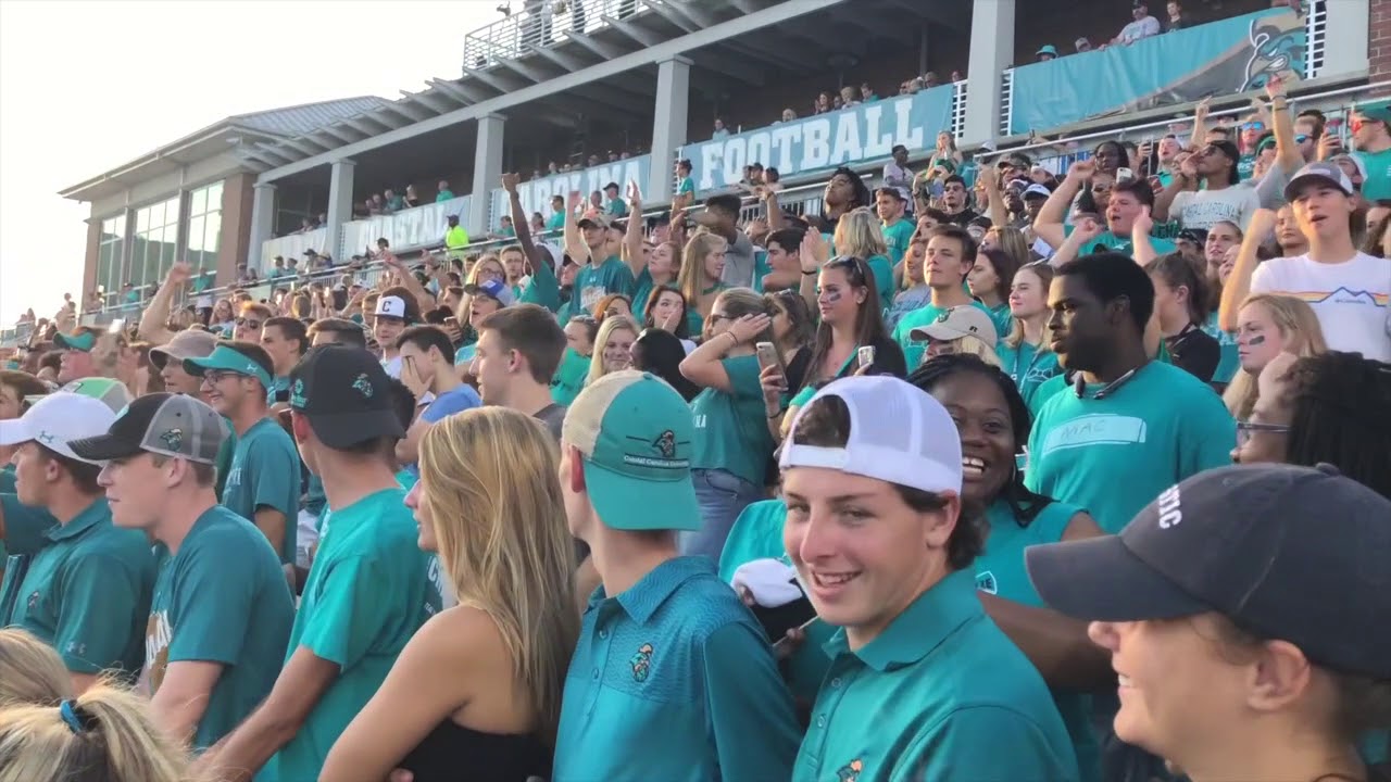 First Football Game Vlog #CCU
