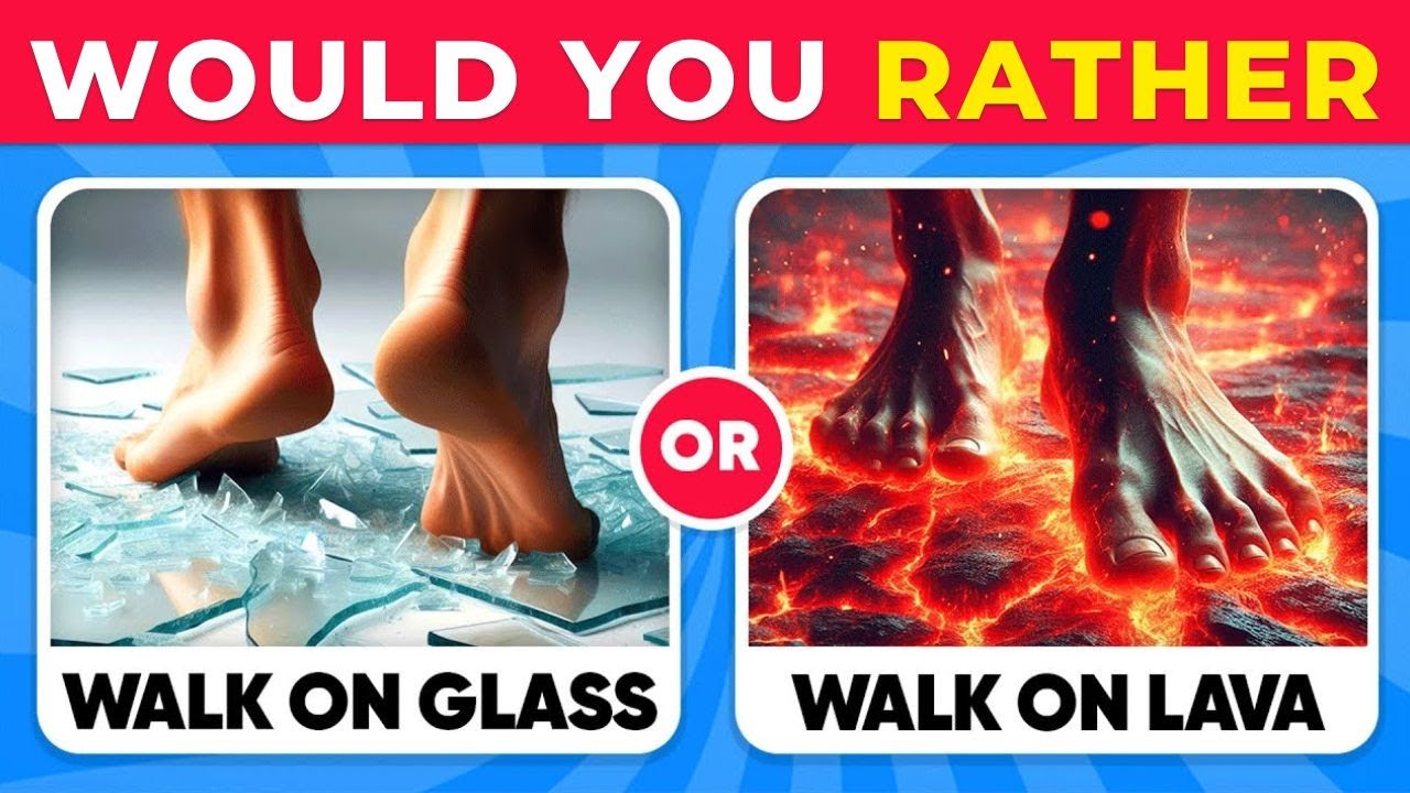 Can You Survive These 50 Crazy Would You Rather Questions?