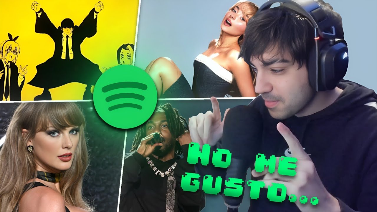 REACCIÓN A LAS MEJORES CANCIONES DE 2024 | SPOTIFY