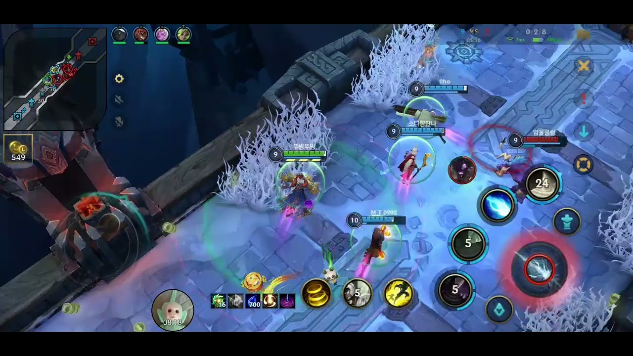 뚜방뚜방 와일드 리프트 S20 칼바람 나락 무작위 총력전 9번째 게임 소나 Wild Rift 2026 03 02 14 19 56