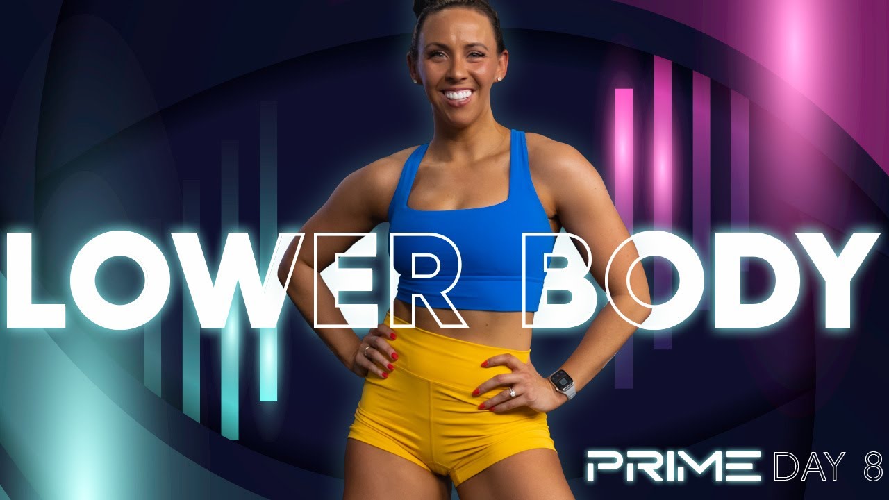 40 Minute Lower Body Strength Challenge Workout | PRIME - Day 8