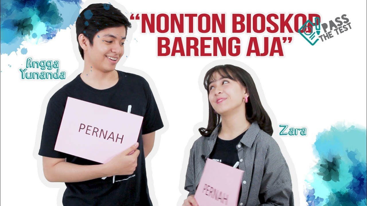 ANGGA YUNANDA & ZARA JKT48, NONTON BIOSKOP BARENG KALI YA? | FILM DUA GARIS BIRU