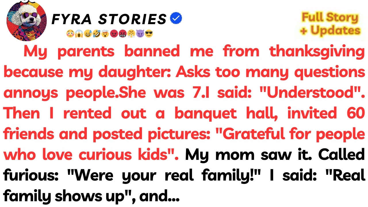 My Parents Banned Me From Thanksgiving Because My Daughter 'Asks Too Many Questions And Annoys...