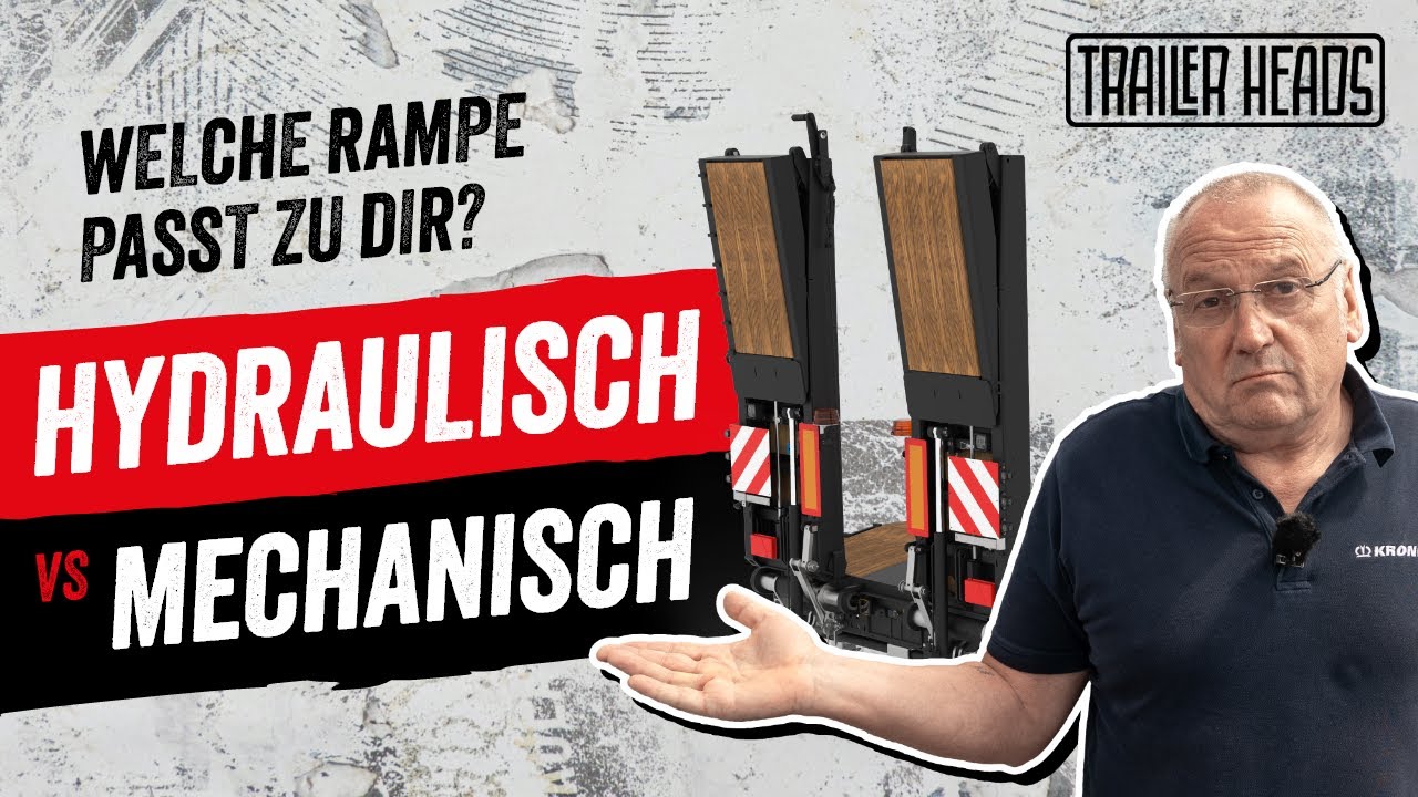Mechanisch vs. Hydraulisch: Rampenbedienung beim Schwarzmüller Tieflader erklärt! | TRAILER HEADS