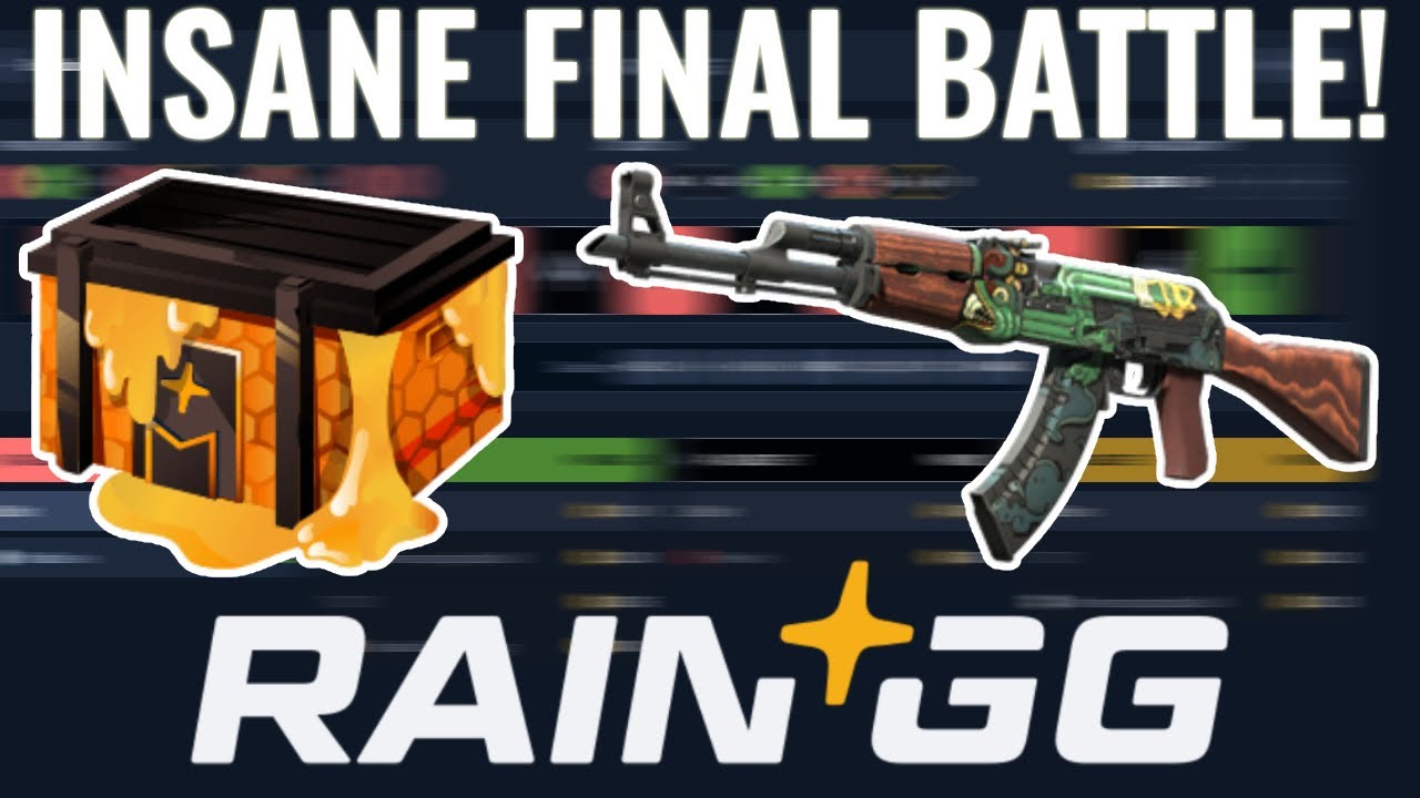 ONE OF THE CRAZIEST ALL-IN BATTLES I HAVE EVERY DONE ON RAIN.GG! PAID INSANE!!