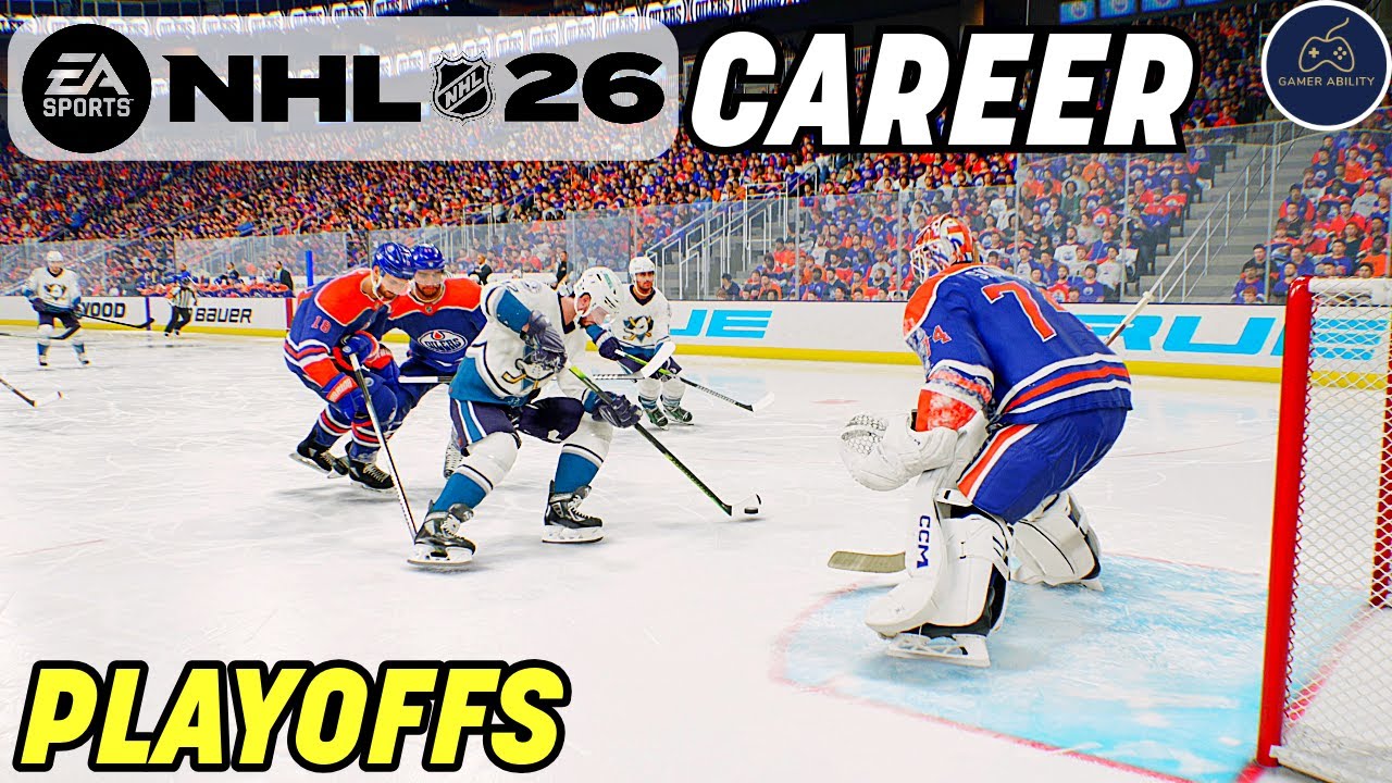 NHL 26 Be a Pro Career Mode Part 25 - EPIC PLAYOFF GAME!