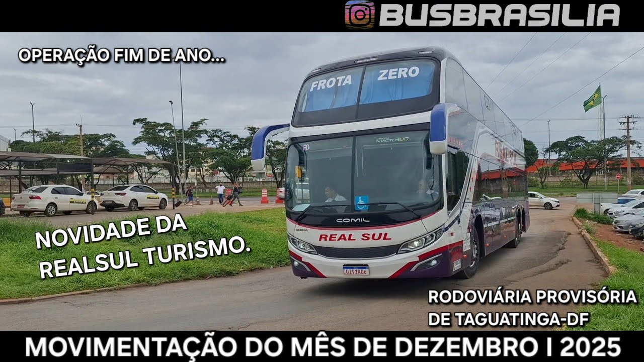 OPERACAO FIM DE ANO 2025 I MOVIMENTAÇÃO NA RODOVIÁRIA PROVISÓRIA DE TAGUATINGA-DF I  20 DEZEMBRO  