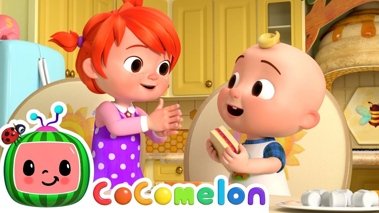 Peanut Butter Jelly Jam Sandwiches! | CoComelon Kids Songs & Nursery Rhymes
