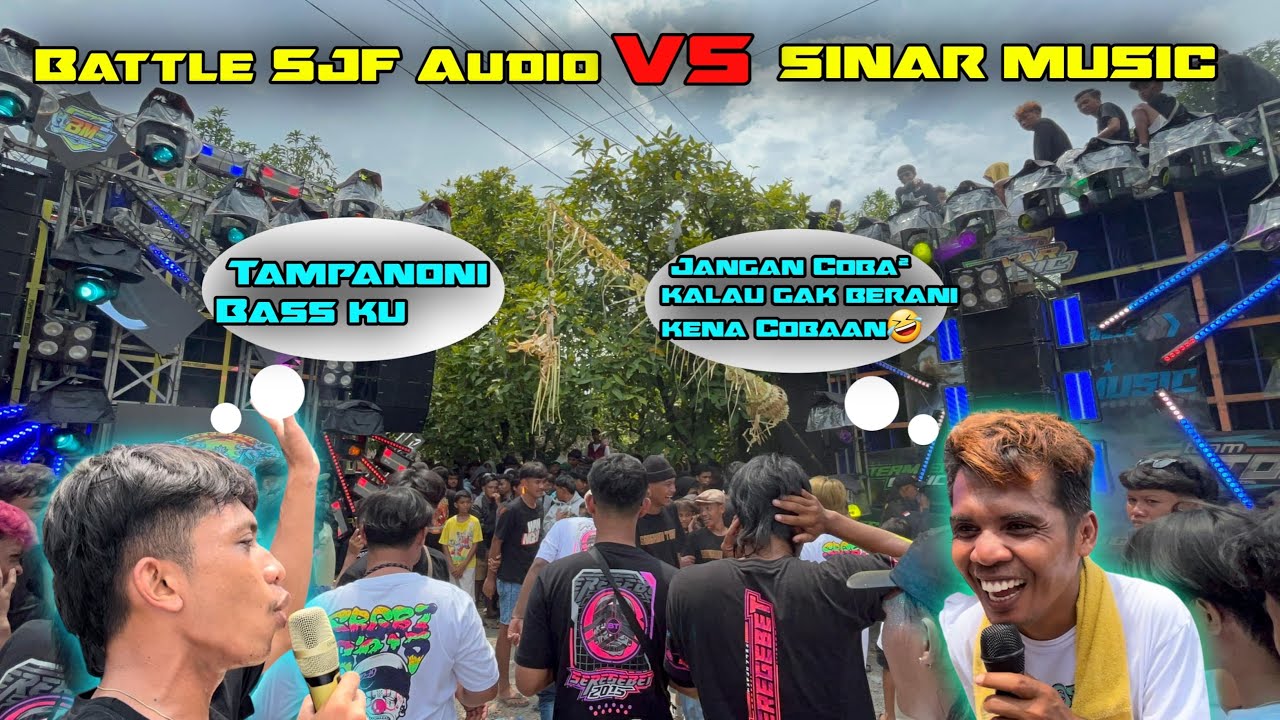 Adu Bacot antar Panitia🔥| Battle Sinar Music VS SJF Audio | Karnaval Kayen Pati