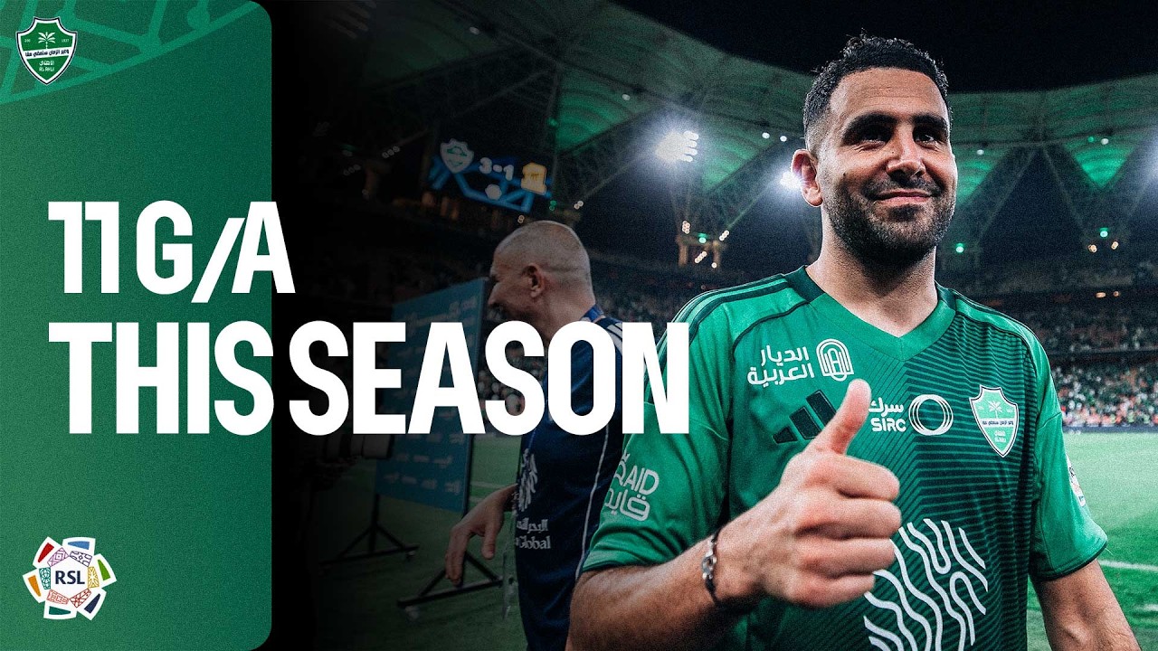 Riyad Mahrez: Al Ahli's Algerian Star 🇩🇿💫