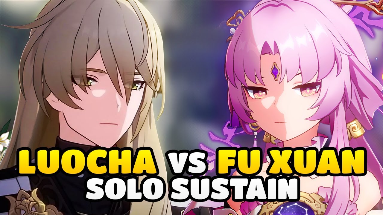Fu Xuan Vs Luocha Comparison! Who Has The Better Solo Sustain?