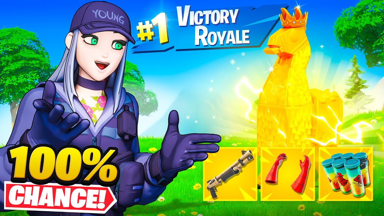 The *MYTHIC* LLAMA in Fortnite