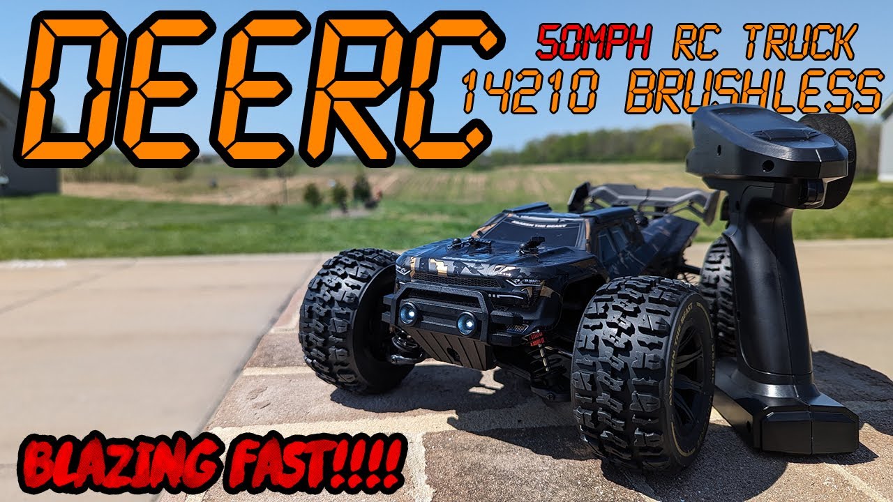 DEERC 14210 Brushless 50mph RC Truck Review