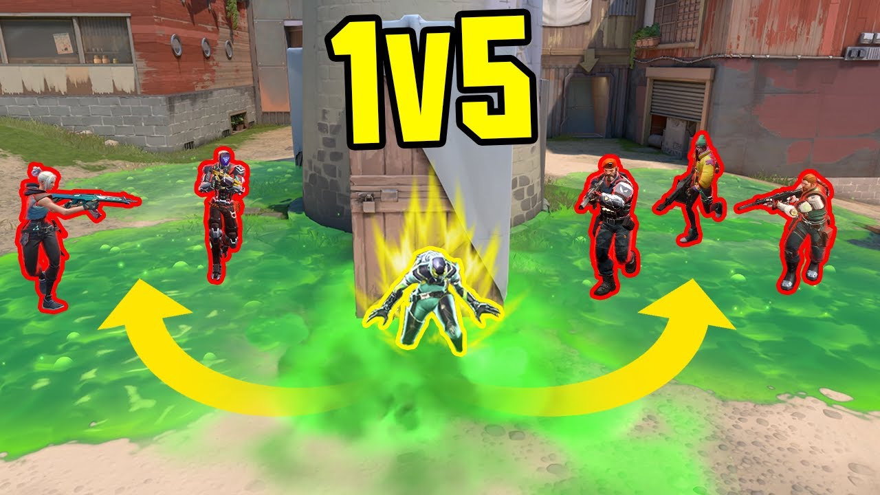 Когда все думают, что это GG, но вы 1 на 5...