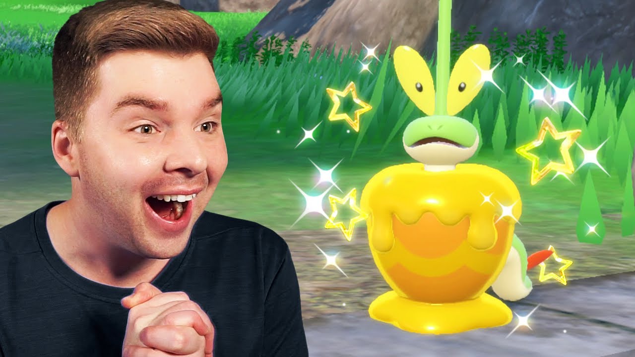 The First Shiny Pokemon In The Teal Mask