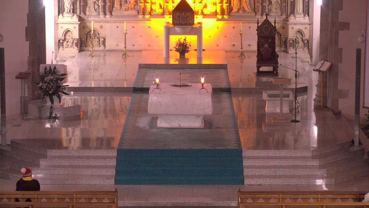 18:15pm - Vigil Mass from St. Eugene's Cathedral, Derry