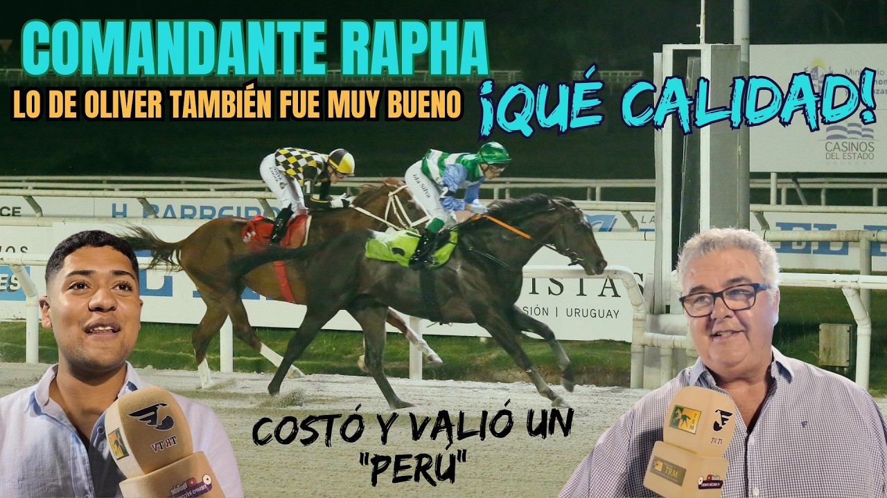 Comandante Rapha fue el único de los ganadores de Reyes que repitió en Maroñas