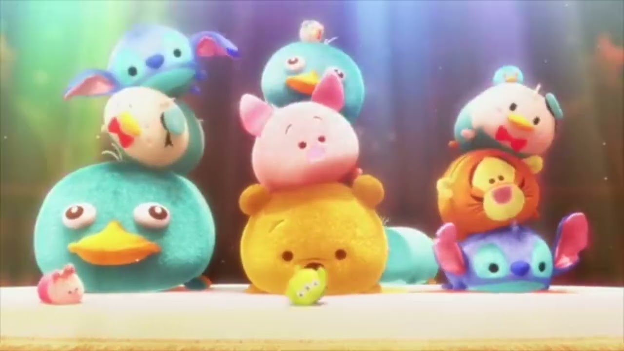 赤ちゃん喜ぶ　ツムツムOP 第二弾15分連続