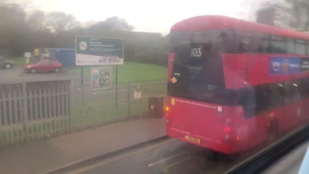 London Buses Route 128 10129 Stagecoach to Ilford Station (Part 2) 