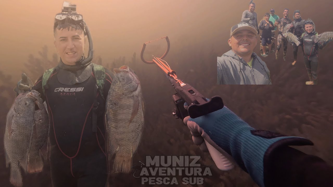 Viagem de mil km atrás dos pirarucu,  e tilapias troféu 🏆 pesca Sub : valeu a pena cada segundo 