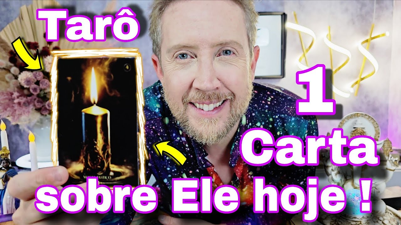 1 CARTA SOBRE ELE HOJE ! QUAL A ENERGIA DELE HOJE EM RELAÇÃO A VOCÊ?rei do oráculo hoje,bubatarohoje