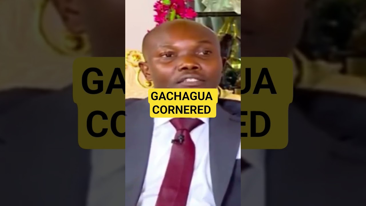 Гачагуа загнал в угол #ruto #rigathigachagua #kalonzomusyoka