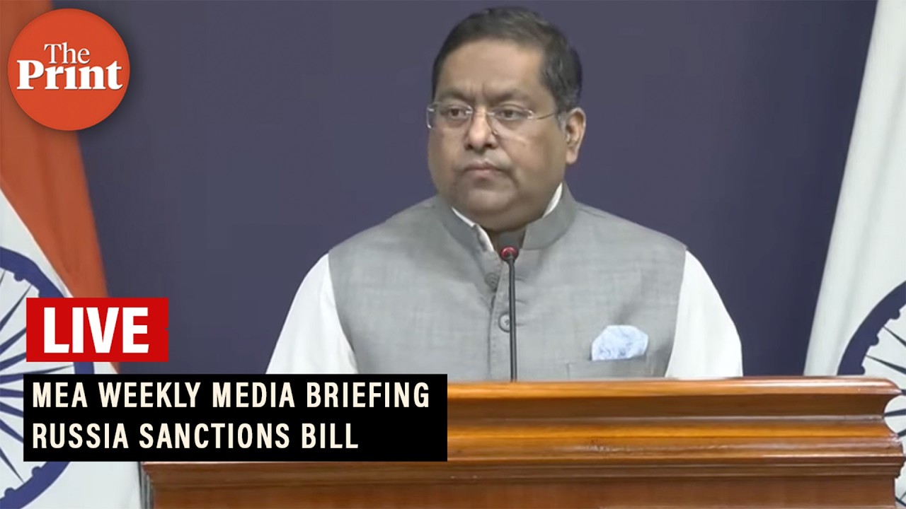 LIVE: MEA Weekly Media Briefing