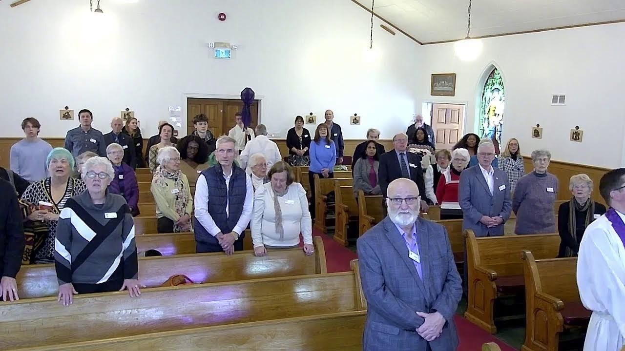 March 1st, 2026. Second Sunday in Lent. Join St. Peter's for 10am worship.