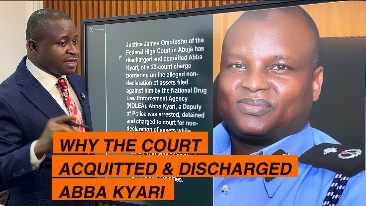Why the Court Acquitted & Discharged Abba Kyari of all 23  Count Charges 