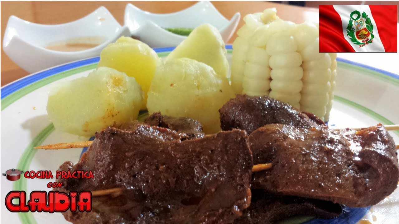 ANTICUCHOS DE CORAZÓN CASEROS