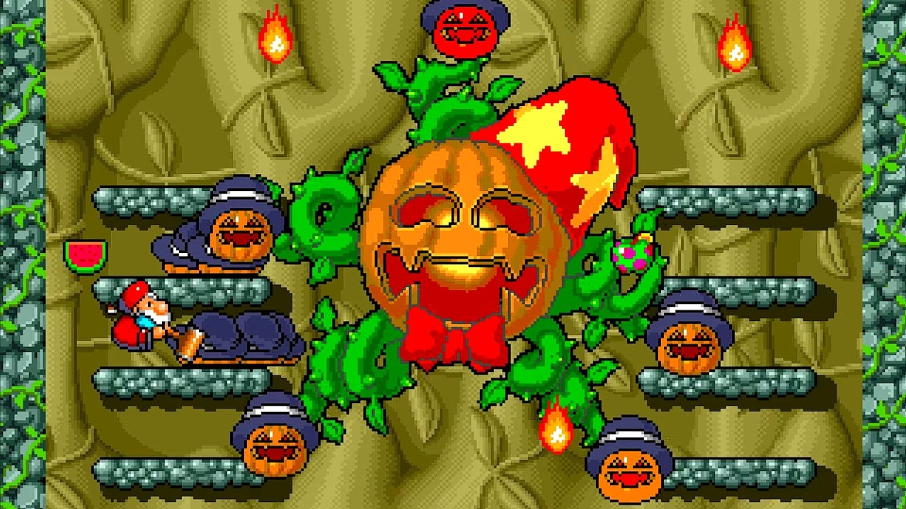 Don Doko Don Longplay (Arcade) [QHD]