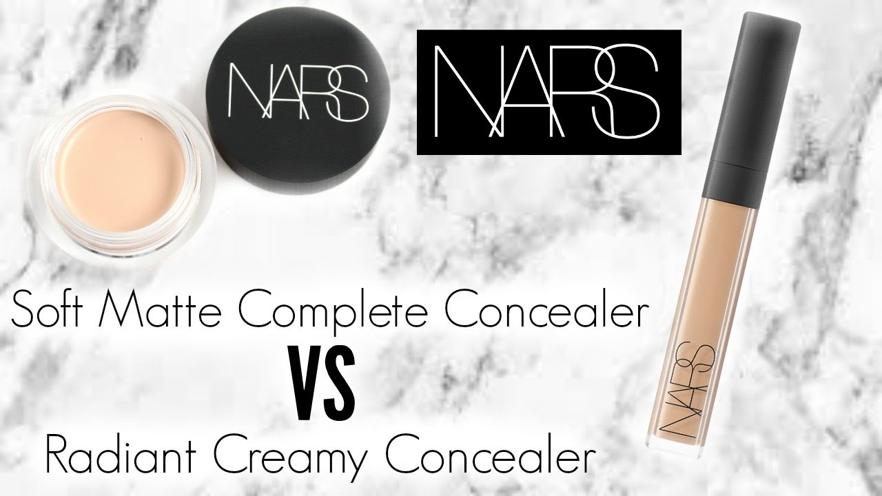 Nars Soft Matte Complete Concealer VS Nars Radiant Creamy Concealer || Wear Test & Review