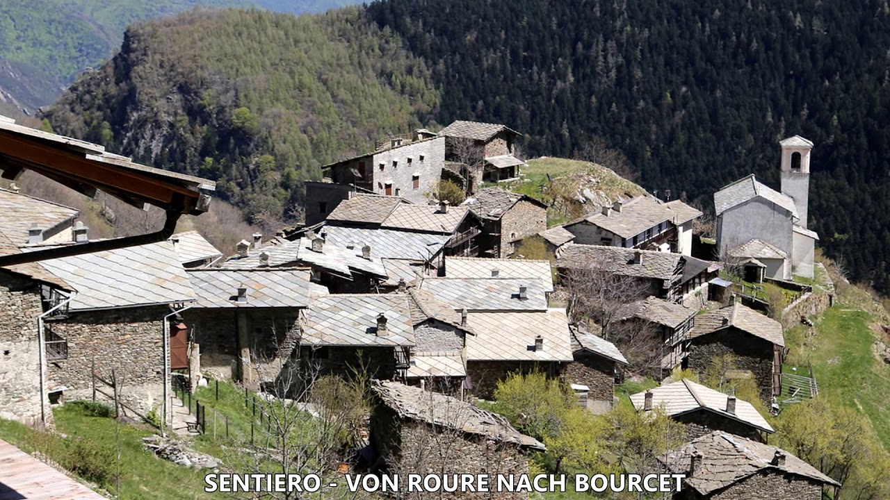 SENTIERO - VON ROURE NACH BOURCET