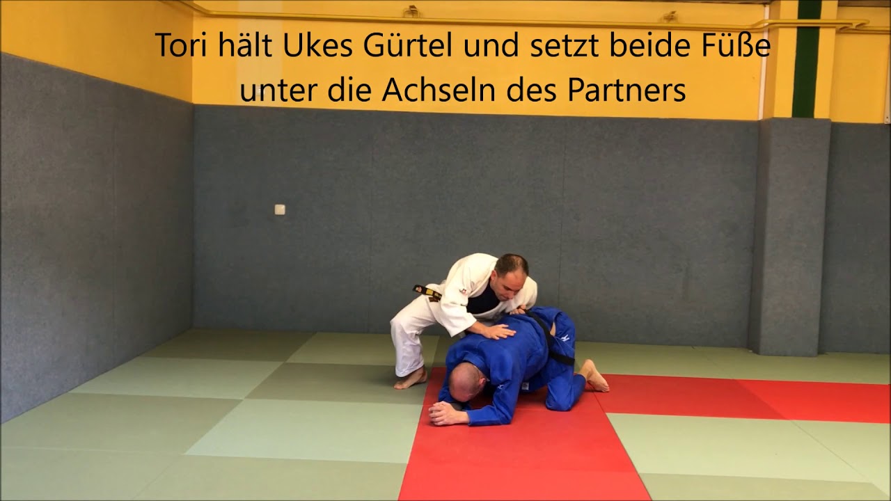 5 Angriffe gegen die Verteidigungsstellung Bank im Judo