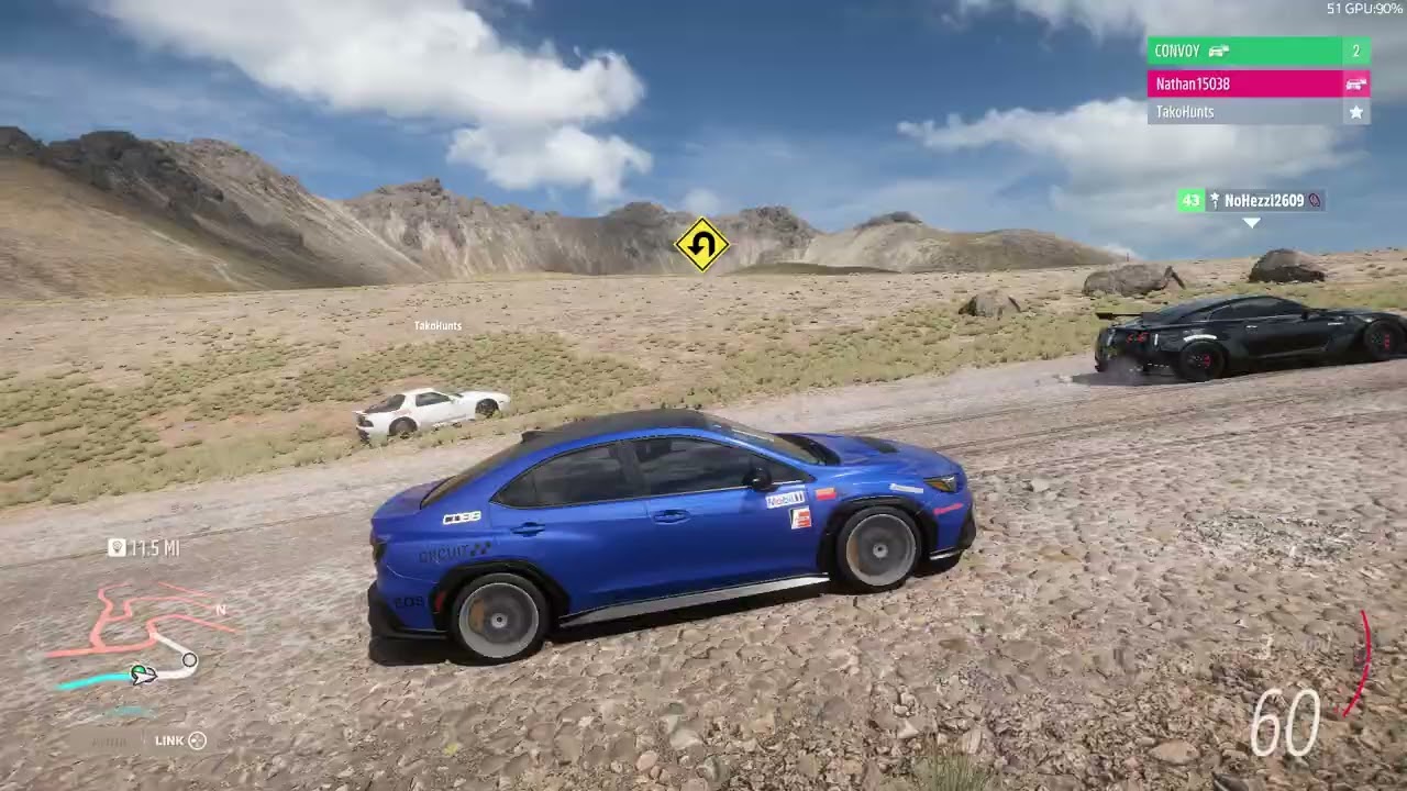 Moutain runs