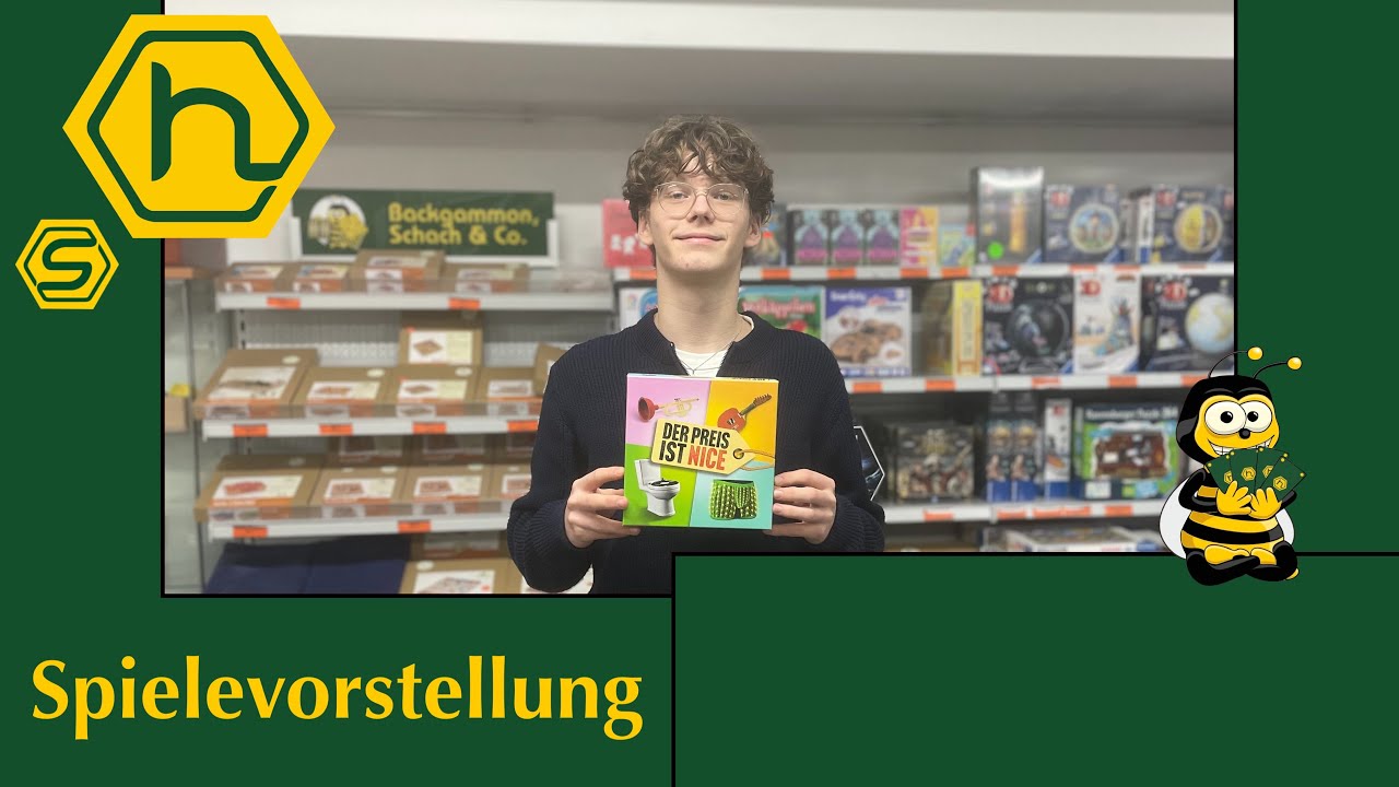 Spielevorstellung und Regelerklärung  - Der Preis ist Nice