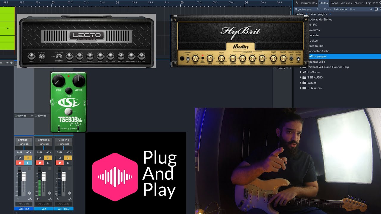 PLUGINS de Guitarra GRATUITOS com som INCRÍVEL | Plug And Play #03