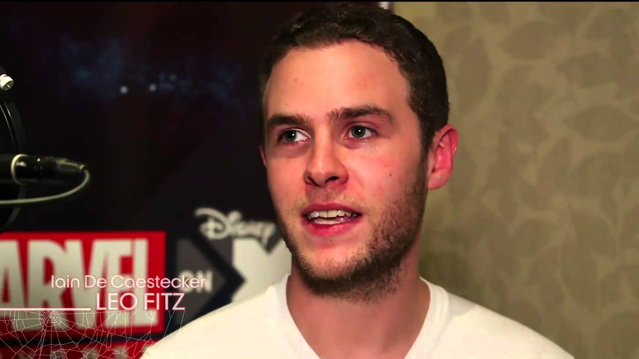 Iain de Caestecker and Elizabeth Henstridge swing by Ultimate Spiderman