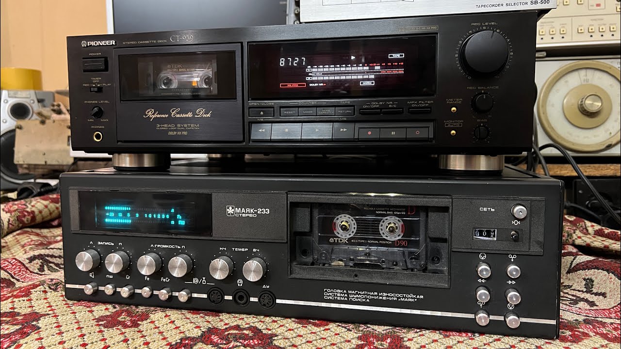 Маяк 233 против Pioneer CT-939! Аллея славы кассетных магнитофонов 