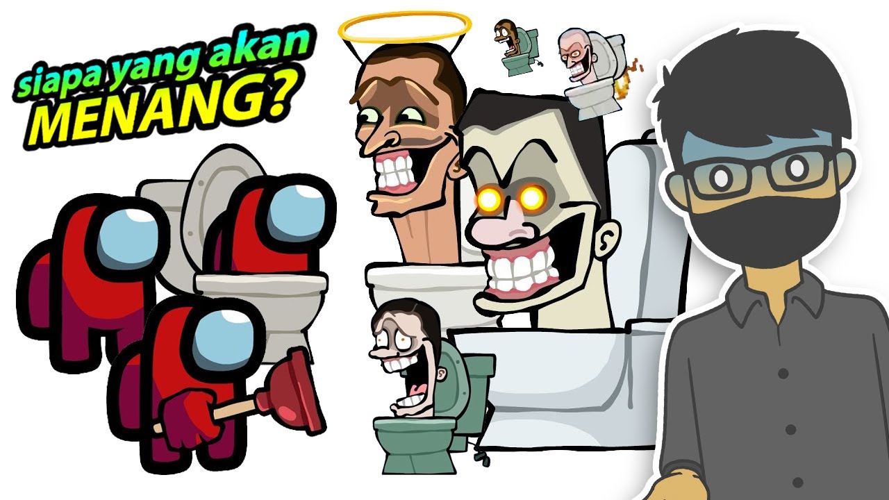 IMPOSTOR VS SKIBIDI TOILET, SIAPA YANG MENANG?