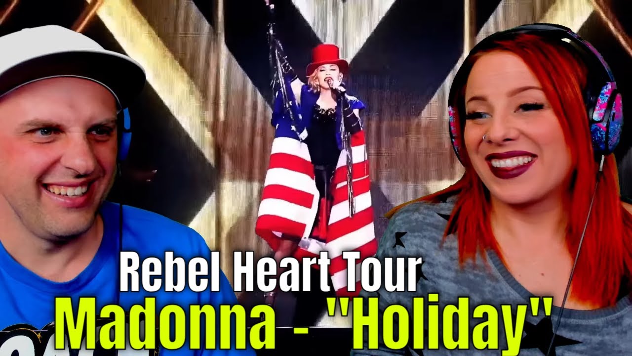 Мадонна — «Holiday» | Тур Rebel Heart (2016) РЕАКЦИИ THE WOLF HUNTERZ