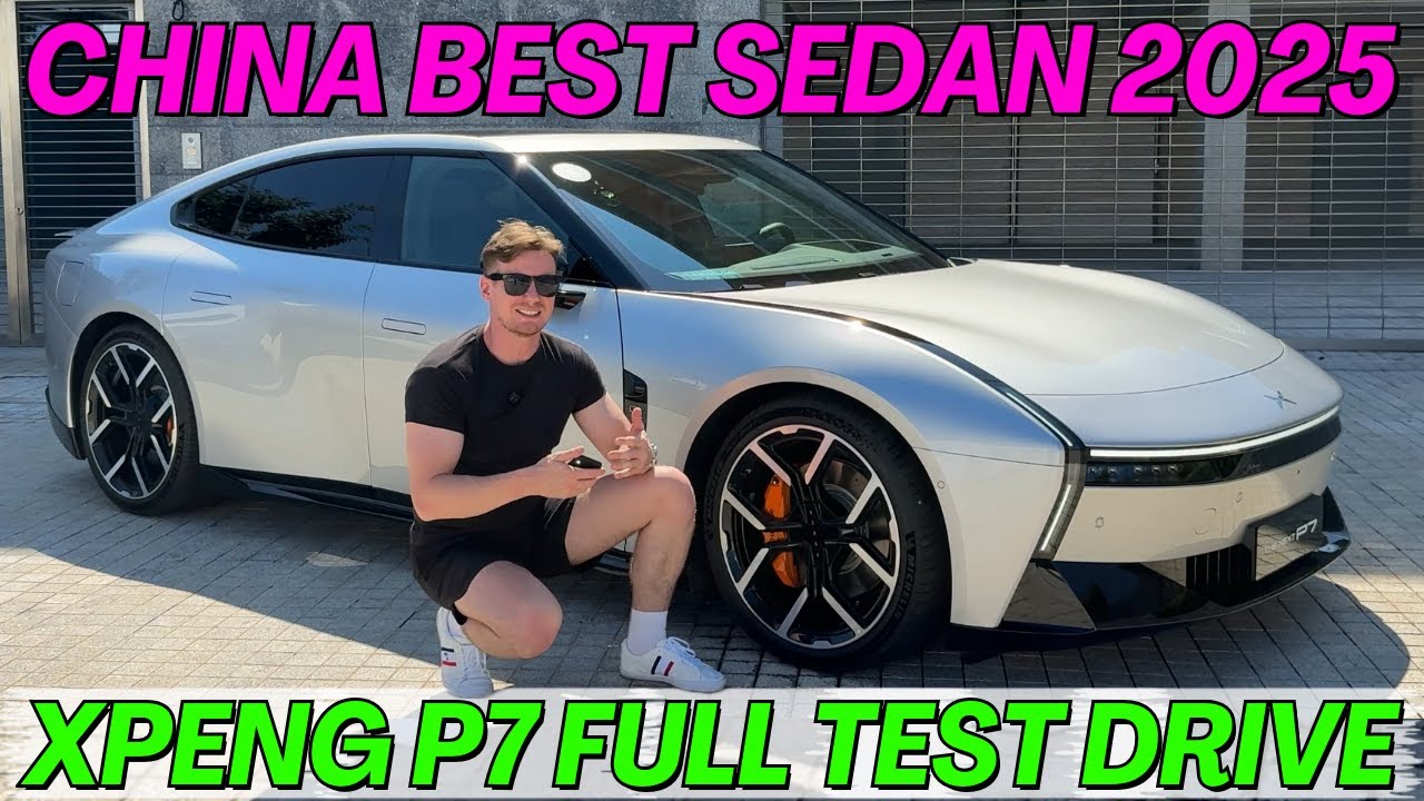 Xpeng P7 2025 Full TEST DRIVE & Review | China BEST Sedan Revealed!